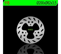 Ng 1023901 Round Brake Disc Argento