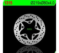 Ng 1024413 Round Brake Disc Argento