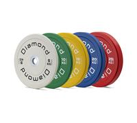 Disco olimpionico bumper competizione Pro foro 50 mm Diamond