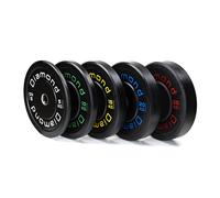 Disco olimpionico bumper Master foro Ø 50 mm Diamond