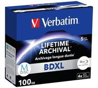 Disco Ottico Verbatim BD-XL M-Disc 100 GB 5 Unità