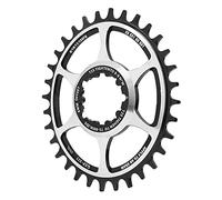 Disco ovale in lega di alluminio 32T con disegno del dente dell'aquila, previene la caduta della catena, adatto per 8-12 sistemi di velocità, AM/FR/DH appassionati di bicicletta preferiti