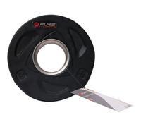 Disco per bodybuilding Pure2Improve Noir 1,25 kg