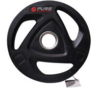 Disco per bodybuilding Pure2Improve Noir 10 kg