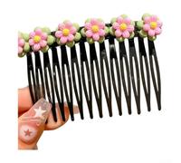 Disco per capelli a forma di coniglietto in acrilico, 8 cm