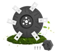 Disco per coltelli compatibile con Worx Landroid, M500 M700 WR167E WR141E Vision M600, lama rinforzata in fibra di vetro, disco tagliaerba robot, disco con viti (senza lama)