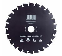 Disco per decespugliatore 26 denti larghezza 200mm