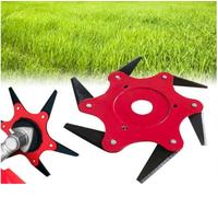 DISCO PER DECESPUGLIATORE A 6 LATI TESTINA RICAMBIO TAGLIAERBA BRICOLAGE