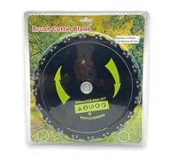 DISCO PER DECESPUGLIATORE TOSAERBA 20 DENTI A CATENA ø 230 X 25,4 MM