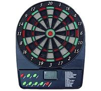 Disco per Freccette， Bersaglio elettronico for Freccette, i Migliori bersagli for alimentati, Bersaglio for con Punta Morbida, Display LCD HD e 3 in plastica, for