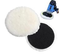 Disco per in lana - Tampone per in feltro resistente per finitura a specchio fine, ruota per autoadesiva | Strumento per la rifinitura della superficie 'acciaio in