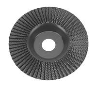 Disco per intaglio del legno, disco per smerigliatrice angolare, disco per intaglio, ruota per intaglio (Nero)