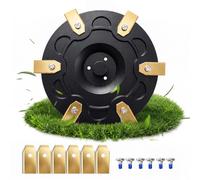 Disco per lama Segway Navimow i105E, i108E, i110n, i205 AWD, i208 AWD | Lama di ricambio per decespugliatore a batteria, accessorio universale con 6 lame in acciaio inox e 6 viti