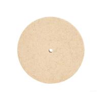 Disco per lucidatura in feltro di lana per utensili rotanti, adatto per l'uso con cera lucidante e pasta abrasiva su più superfici