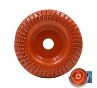 Disco per modellatura del legno, disco per intaglio in legno, accessorio per smerigliatrice angolare in acciaio al carbonio, ruota per modellatura del legno per modellatura e pon