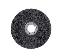 Disco per rimozione vernice a basso rumore da 4,5 pollici, resistente alla ruggine impermeabile, durevole per acciaio inossidabile e superfici multiple - Rete in fibra ad alta