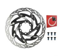Disco per rotore per bicicletta da 160 mm, diametro bullone 44 mm, diametro 160 mm, colore: viola