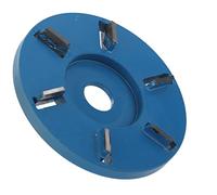 Disco per Sega a Catena per Smerigliatrice Angolare, Disco per Intaglio del Legno, Taglierina per Sega a Catena a 6 Denti Disco per Intaglio del Legno da 90 Mm Mola per Legno