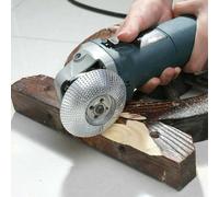 Disco Per Smerigliatrice Angolare Raspa Levigatura Intaglio Legno 100 MM 66015