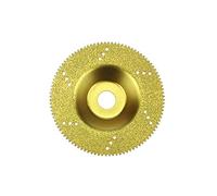 Disco per taglio/smerigliatura di pietra Disco per taglio a doppio uso per taglio levigatura rivestita con diamante Disco per lucidatura rotativo per lavorazione del legno intaglio