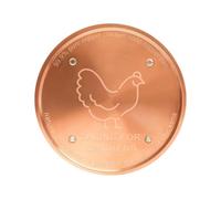 Disco per vasca per uccelli, 10 cm, di pulizia | Pulitore per bagno per uccelli per patio, prato, fontana, ciotola, giardino, pollaio, pollaio, fattoria, bestiame