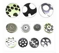 Disco perforato n. 5 in acciaio inox per tritacarne, facile da mantenere e pulire, per la preparazione degli alimenti (3 mm)