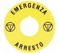 DISCO PLAST. 60MM ARRESTO-EMERGENZA - LOV 8LM2TAU114