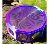 Disco Polarizzante MWO Tesla, Oscillatore Multionda Da 12 X 4 Cm, Aggiorna E Migliora La Testa Rotonda, Bobina MWO A 24 Bobine, For L'energizzazione Dell'acqua E Il Bilanciamento