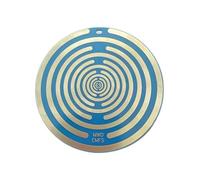 Disco polarizzatore Lakhovsky MWO Disk EMFS Tesla Polarizzatore Disk 7,6 cm/3 pollici Oscillatore multi-onda Tesla Coil Energizzazione dell'acqua e bilanciamento armonico - Ispirato a Georges
