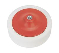 Disco Pulitrici & Lucidante Schiuma Testa Ø150 X 50mm M14 X 2mm Bianco/Compatto