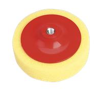 Disco Pulitrici & Lucidante Schiuma Testa Ø150 X 50mm M14 X 2mm Giallo/Grezzo -