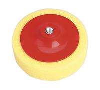 Disco Pulitrici & Lucidante Schiuma Testa Ø150 X 50mm M14 X 2mm Giallo/Grezzo -