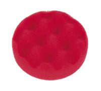 Disco Pulitrici & Lucidante Schiuma Testa Strap Ø80 X 25mm Rosso/Ultra-Morbido