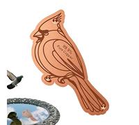 Disco purificatore in rame per bagno uccelli, supporto rinforzato a triplo punto, regolazione universale, disco detergente in rame per bagno uccelli, per giardino, cortile, terrazza, prato, fontane