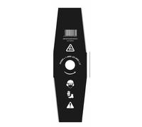 Disco Ricambio Decespugliatore Ama 2 Denti Ø Est 300mm Ø Foro 25,4mm