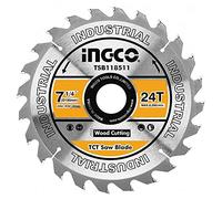 Disco ricambio sega circolare Ø 185 mm 24 denti - Ingco TSB118511