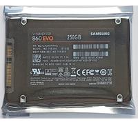 Disco rigido 250 GB SATA III Samsung 860 EVO MZ-76E250 V-NAND SSD TLC 2.5" nuovo