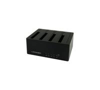 Disco rigido esterno - LC-Power - LC-DOCK-U3-4B - USB 3.0 Tipo-A - 5 Gbit/s - Nero