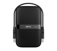 Silicon Power Armor A60 disco rigido esterno 2 GB 2.5" USB tipo A 3.2 Gen 1 (3.1 Gen 1) Nero