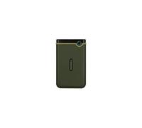 Disco rigido esterno StoreJet 25M3 Slim - 1 To - 2.5" - USB 3.0 - verde militare - TRANSCEND