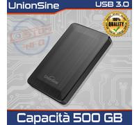 Disco Rigido Esterno UnionSine 250GB 320GB 500GB 1TB USB 3.0 Portatile PC Mac