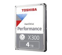 Disco rigido interno Toshiba X300 da 4 TB Performance & Gaming da 3,5 pollici - CMR SATA 6 GB/s 7200 RPM 512 MB di cache - HDWR740XZSTA