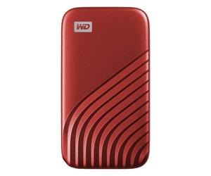 Disco Rigido Sandisk My Passport SSD 1TB NVMe USB-C 1050MB/s Rosso