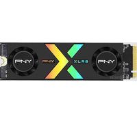 Disco rigido solido PNY CS3150 SSD M2 NVMe PCIe Gen5 x4 da 1 TB con dissipatore di calore - Illuminazione RGB - Colore nero