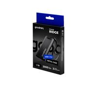 Disco rigido SSD esterno da 1TB USB 3.2 Gen 2x2 Tipo C Move Ridge Nero Velocità