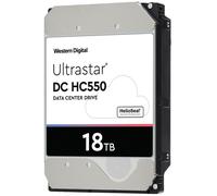 Disco rigido WD Ultrastar DC HC550 WUH721818AL5204 18TB 3.5 SAS 3 7200 giri/min NEW