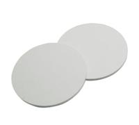 Disco rotondo in plastica ABS bianco, diametro 280 mm, spessore 1-5 mm, confezione da 2 fai da te(Thickness 2mm)