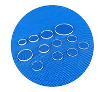 Disco Rotondo In Silice Fusa JGS2 Da 1 Pezzo, Spessore 5mm, Dimensioni 40-95mm, Lastra In Quarzo Ottico, Finestra Ad Alta Temperatura 1200 °C for Applicazioni Laser E Campo Ottico(Diameter 75mm)