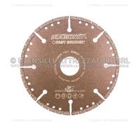 DISCO RUOTA da TAGLIO DIAMANTATO PROFESSIONALE per METALLI e MATERIALI EDILI