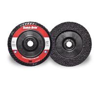 Disco Scotch-Brite Clean and Strip xT Pro, Con Supporto in Carta, S xCRS | 180 mm x 22 mm, 1 Pezzo